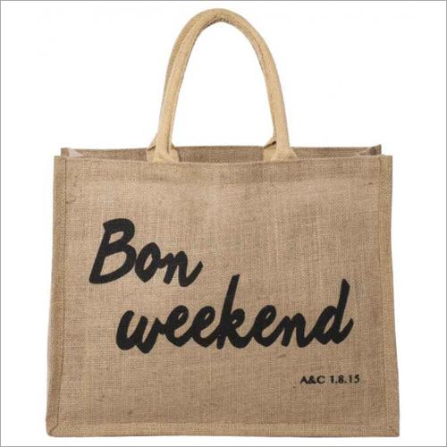 Jute Grocery Promotional Bag