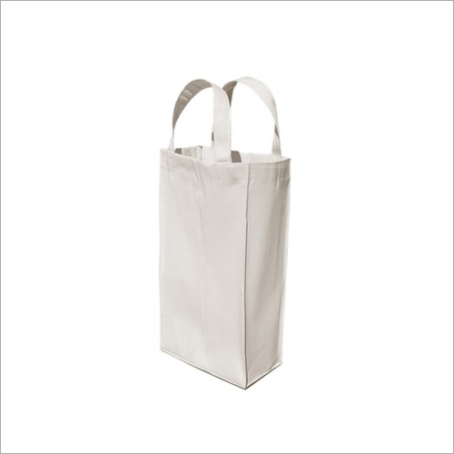 2 Bottle Cotton Bag By Juteberry India Private Limited