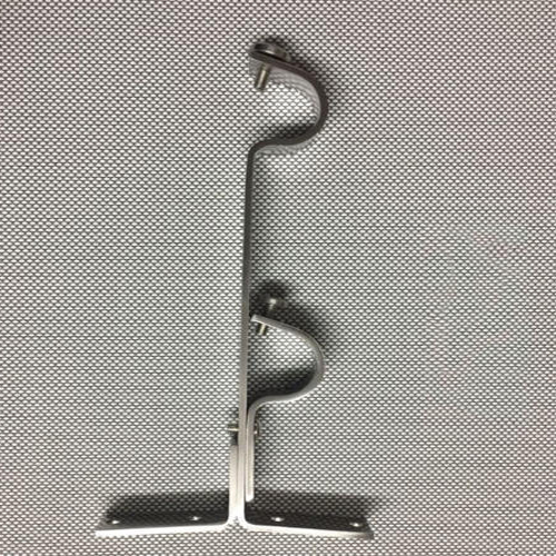 Stainless Steel Double Curtain Rod Support
