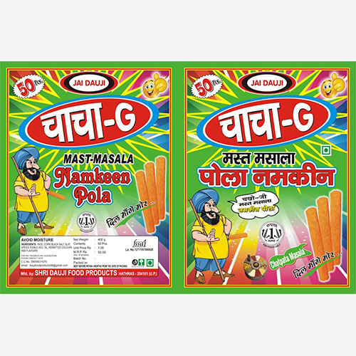 Chacha-G Masala Namkeen Pola Sticks