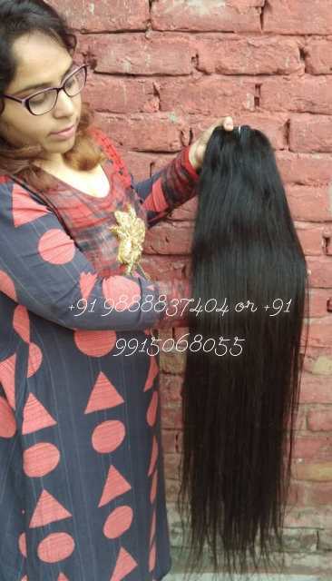 Russian Natural Black Straight Hair Extensions
