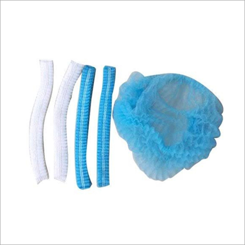 Disposable Surgical Cap - Non-Woven Fabric Unisex Design Lightweight and Comfortable Blue Color for Surgical Applications
