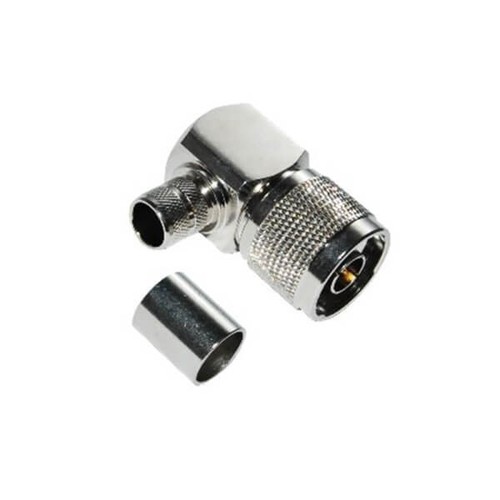 RG 213 Angled Male Crimp Type N Connector By 3AN TELECOM PRIVATE LIMITED