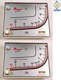 Mark II Model 27 Dwyer Manometer Range 0-7000 FPM