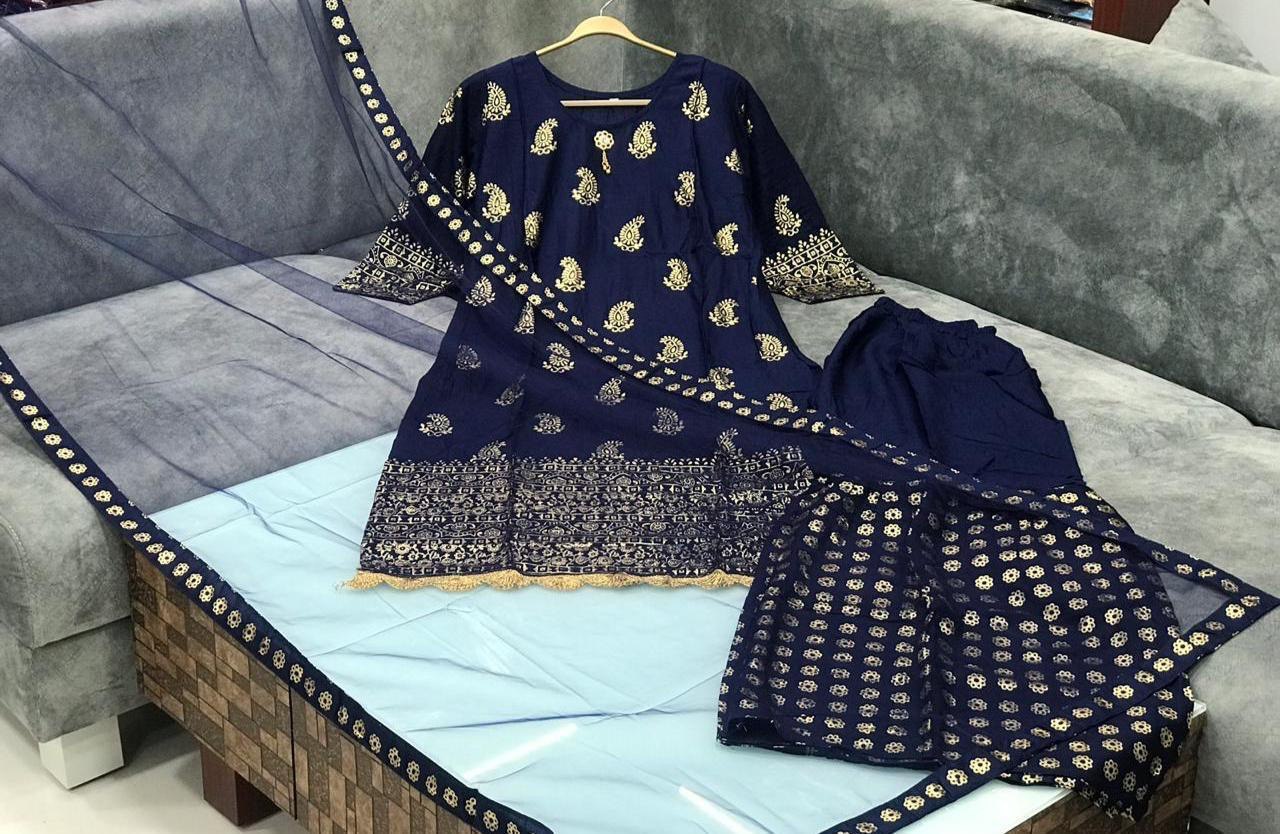 Women Shrara With Kurti