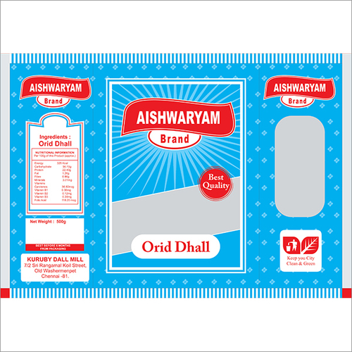 Aishwaryam Brand Orid Dhall Packing Covers