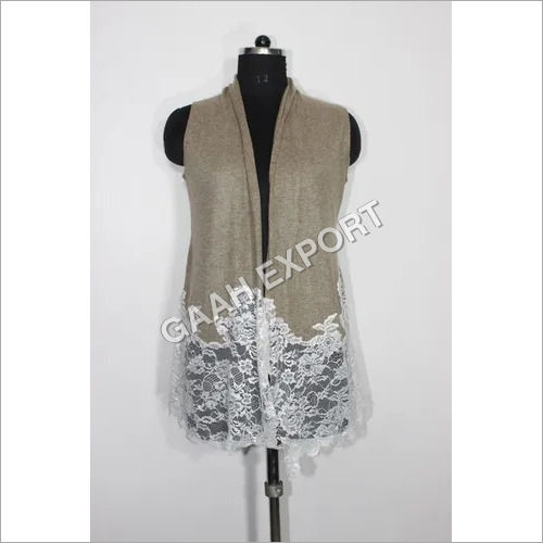 Ladies Knitted Lace Shrugs