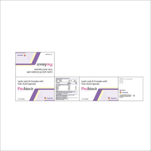 Lactic Acid - B Complex With Folic Acid Capsules