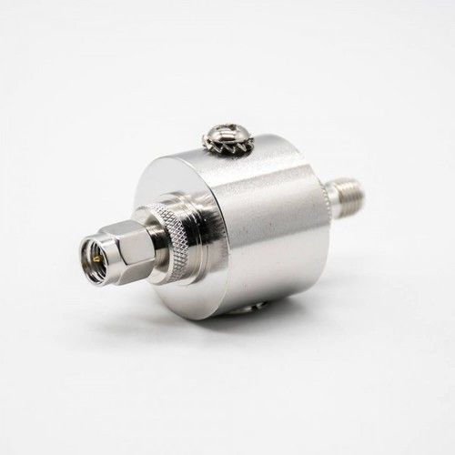 Precision-Engineered Coaxial Rf Lightning Surge Protector Sma Male To Female Straight Connectors For Protection Of Delicate Equipment - Color: Silver