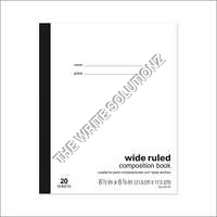 Wide Ruled Notebook