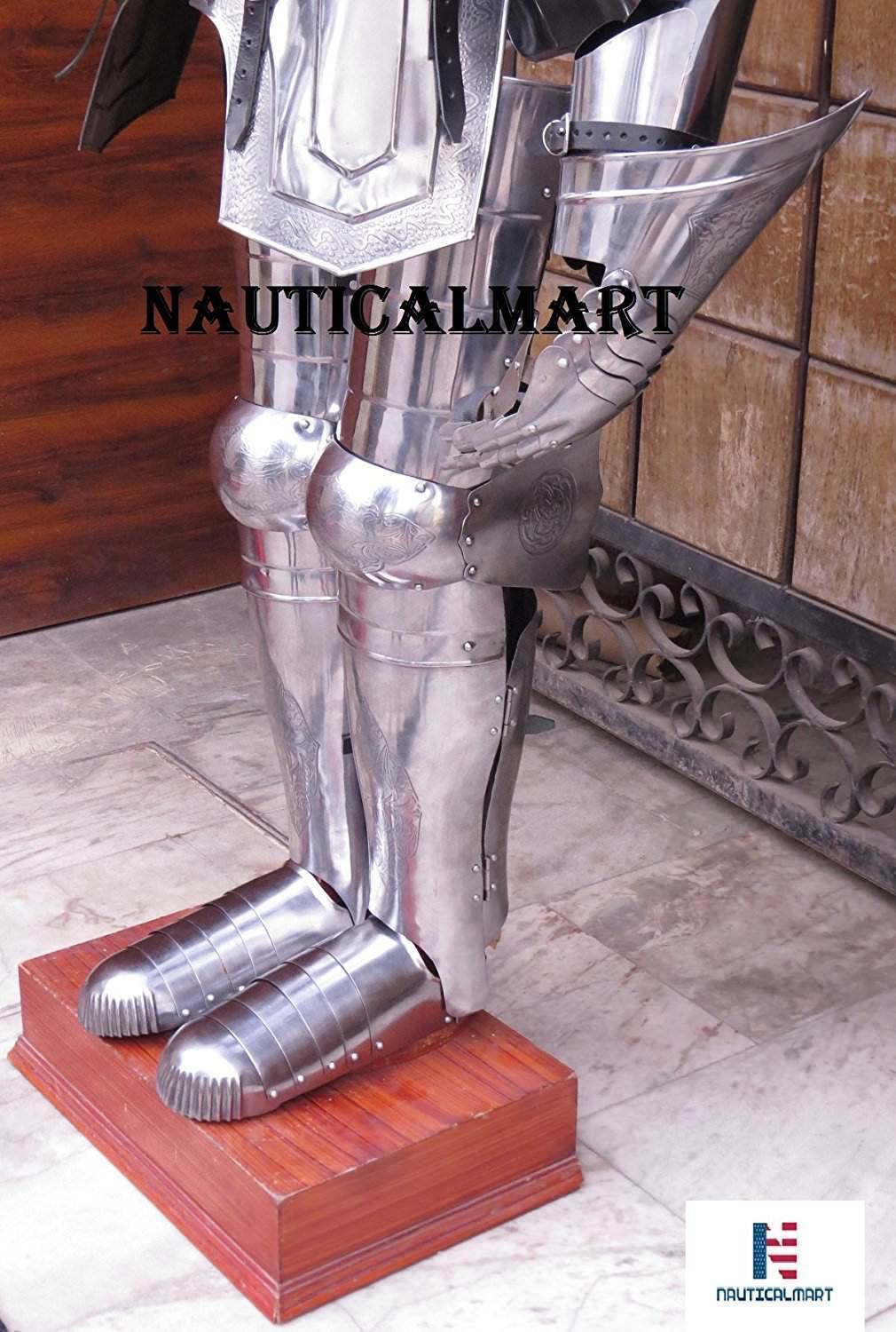 NauticalMart Medieval 16th Century Spanish Larp Knight Suit Of Armor