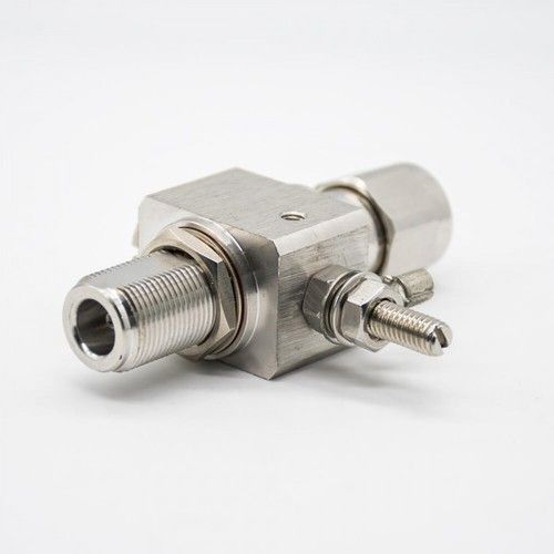 N Female Connector N Female To N Male Lightning Arrester Surge Protector IP67 Nickel Plating