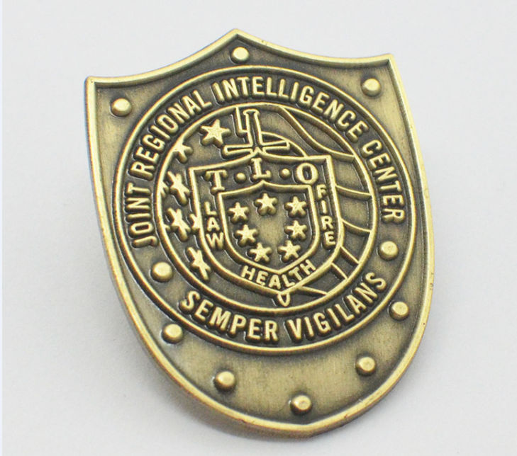 3D Lapel Pin Badge