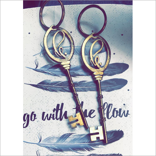 Key Shape Earrings
