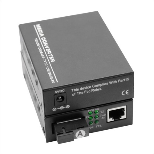 Media Converter Single Fiber 1000B