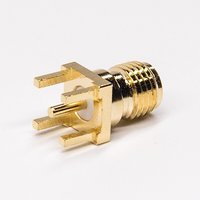 SMA Connector Straight Jack For PCB Mount