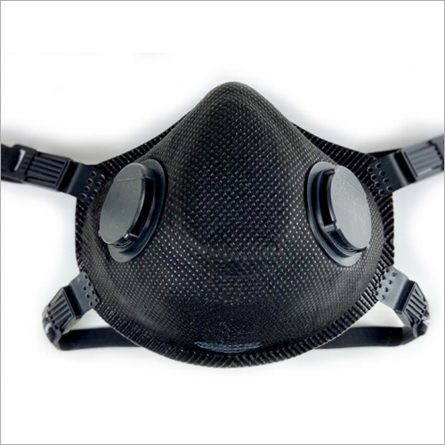 Anti Pollution Face Mask - Standard Size | Black, Anti-Allergic Design for Adults and Children, Ideal for Dust and Traffic Use