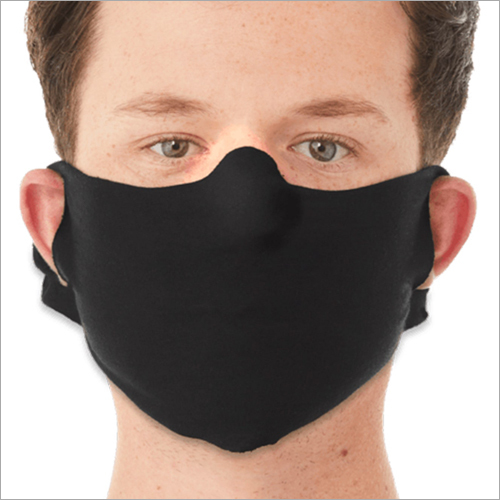 Half Face Mask - Standard Size | Black Color, Anti-Allergic Feature for Adults and Children, Unisex Design for Men and Women