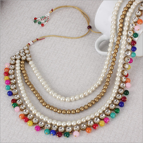 Ladies Necklace - Elegant Silver-Plated Design | Perfect for Engagements, Gifts, and Parties for Women