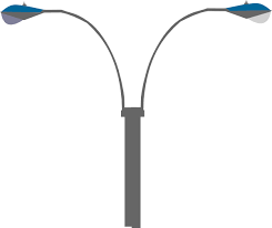 Street Light Arm Poles