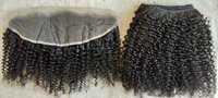 Steam Curly Human Hair Temple Hair