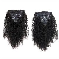 Kinky Curly Clip in Human Hair
