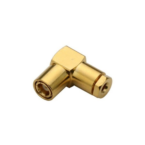 SMB Connector Angled Male Clamp Type For Cable RG178