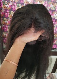 Raw Front Lace Straight Human Hair Wig