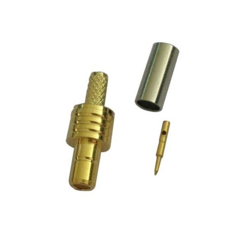 SMB Connector Jack Straight Crimp Type For Cable RG316