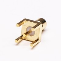 SMB Connector PCB Mount Female Straight Through Hole