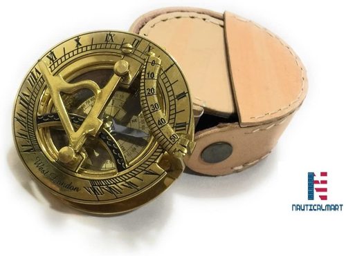 Nautical Nauticalmart Nm012520C Brass Sundial Compass 3" - Case Pack Of 16
