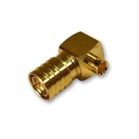 SMB Connector Plug Solder Type For Semi Rigid Cable