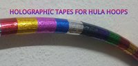 Holographic Sparkle hula hoop Tape