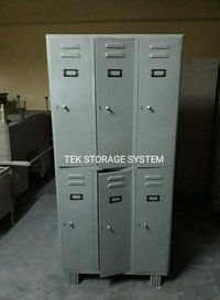 Industrial Worker Locker 6 Door - Artwork: Machine Made