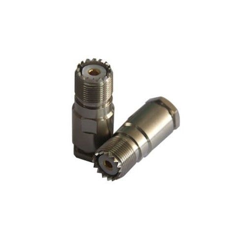 UHF Clamp Connector Straight Female For Cable