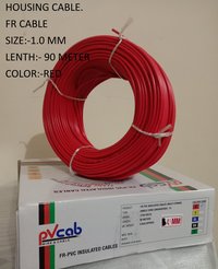 FLEXIBLE HOUSING CABLE HW 1.00 BLACK, GREEN, YELLOW, RED