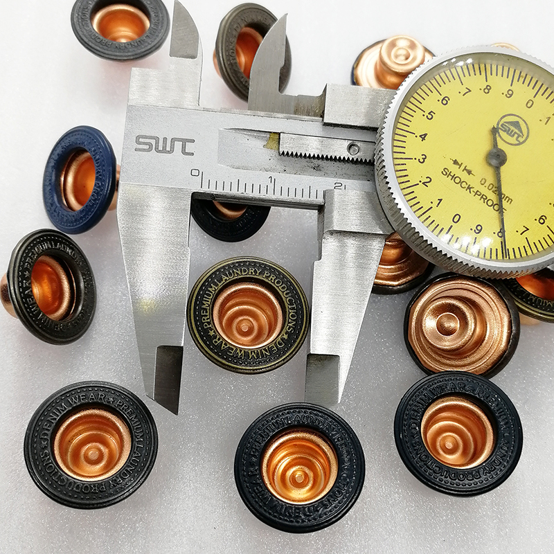 Alloy Buttons for Jean, Jackets and Trousers