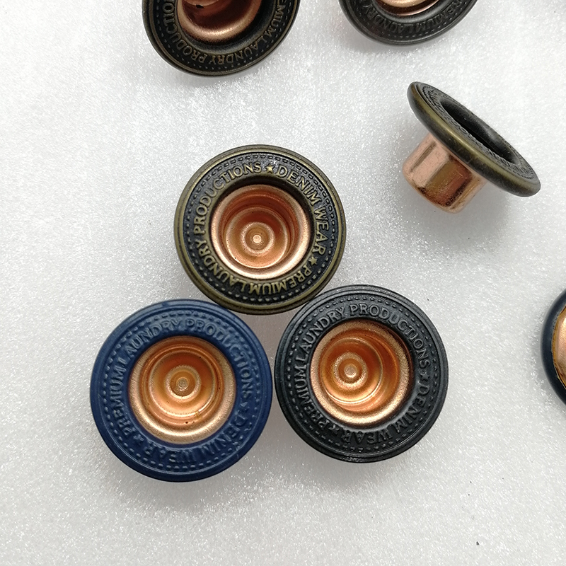 Alloy Buttons for Jean, Jackets and Trousers