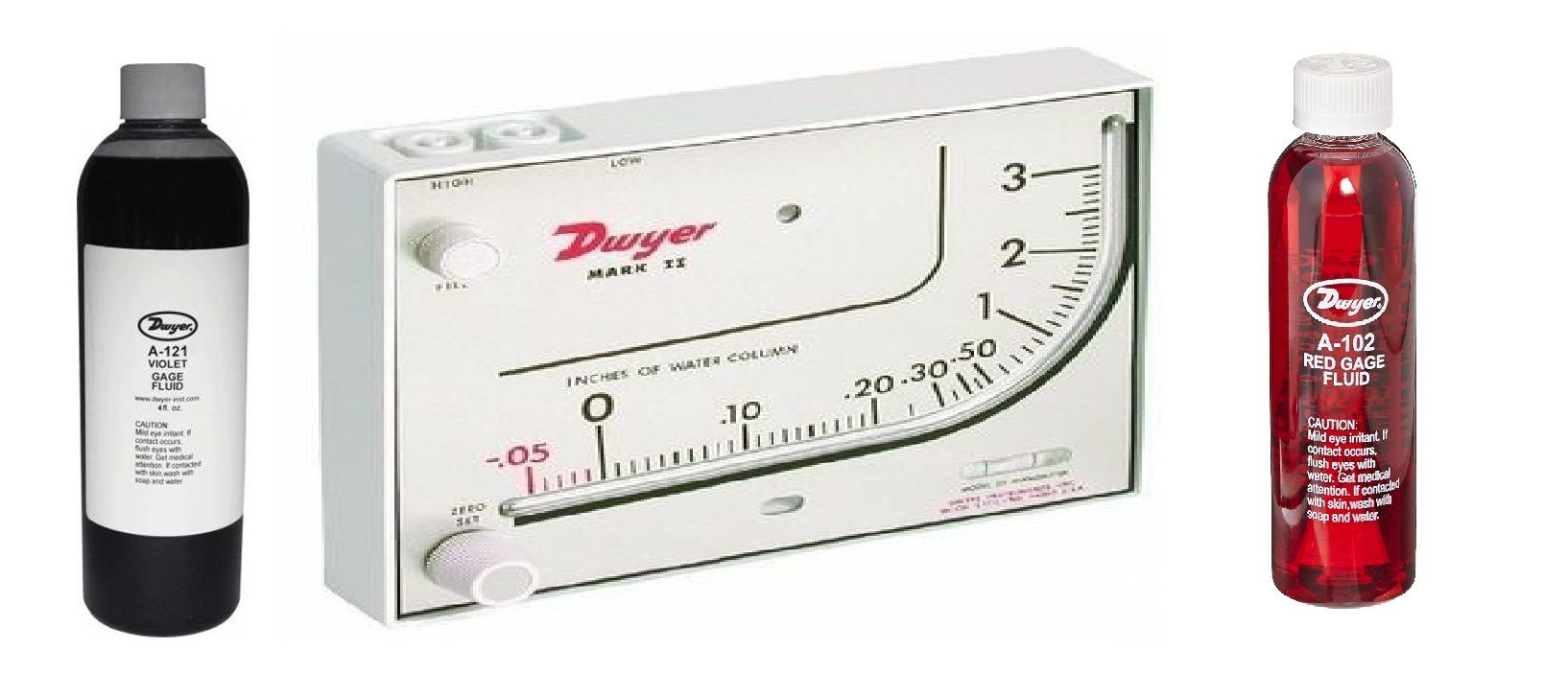 Mark II M - 700Pa Dwyer Manometer 10-0-700 Pa