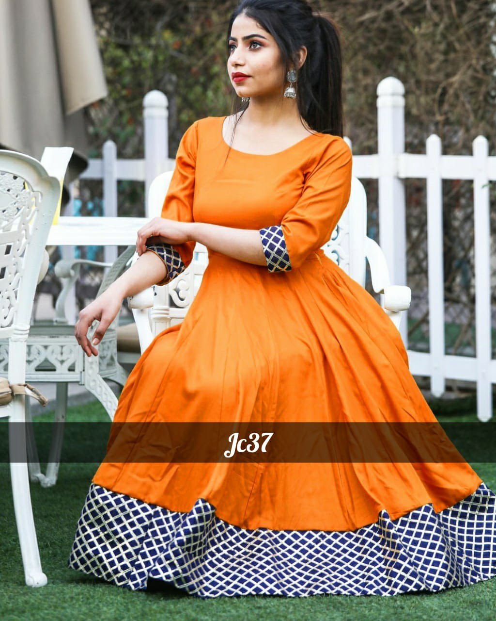 Ladies Printed Long Kurti