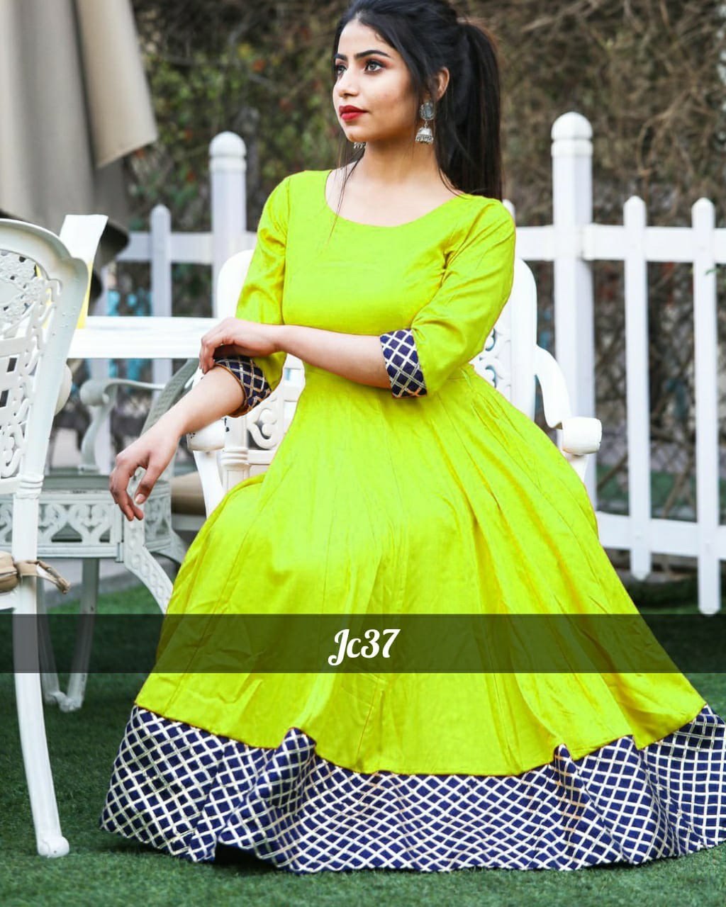 Ladies Printed Long Kurti