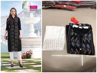 Designer Kurti with Plazzo and pant pair