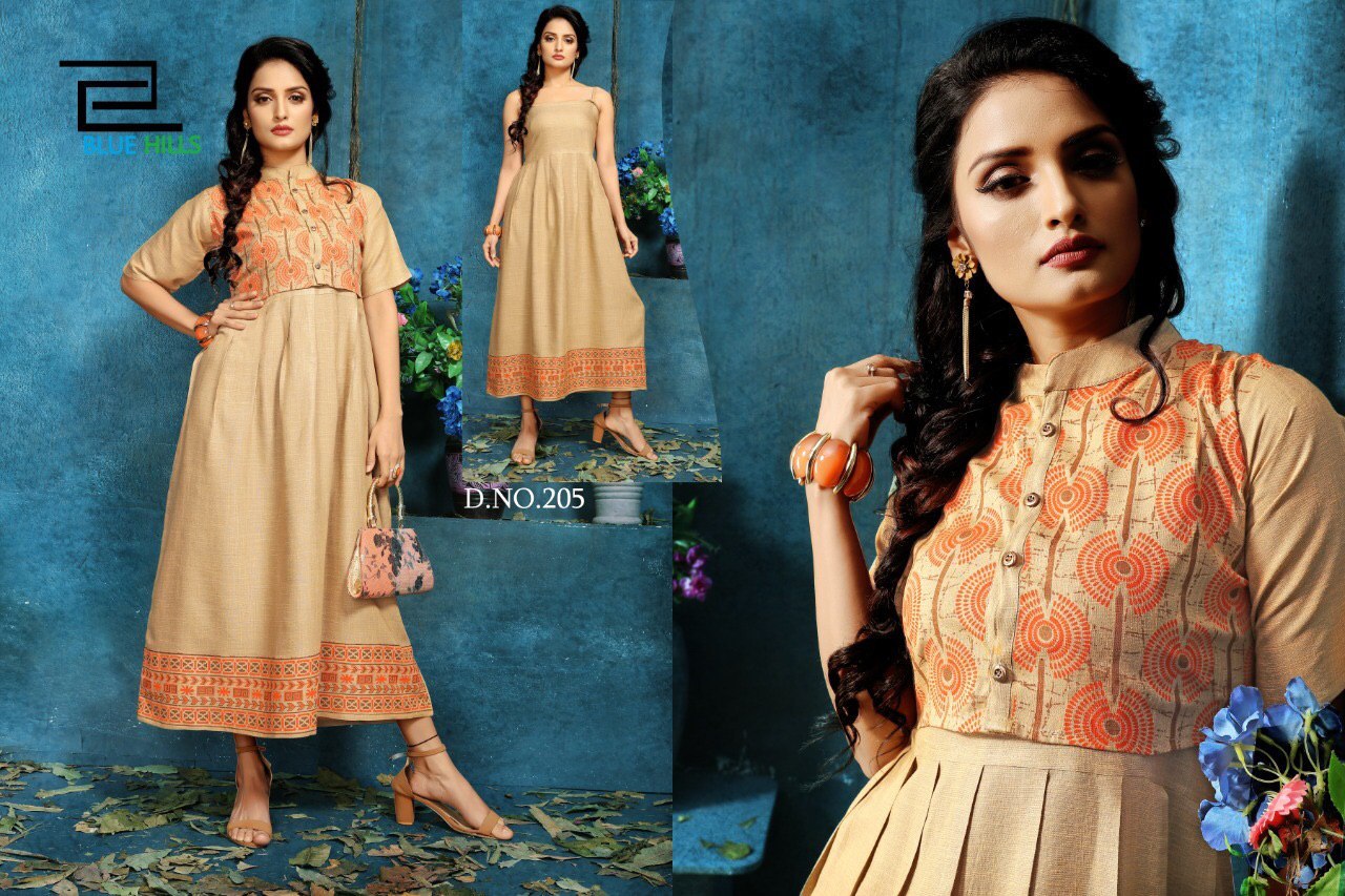 Printed Long Kurti