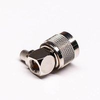 UHF Male Connector Gold Plated Crimp Type For Cable