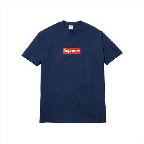 Navy Blue Round Neck T-Shirt