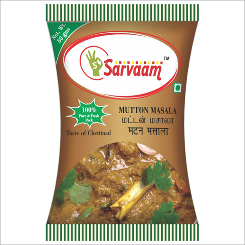 Mutton Masala Pouch By AS PACKAGING INDUSTRIES