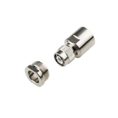 TNC Connector Clamp Straight Male Standard 50IC Cable Mount Termination