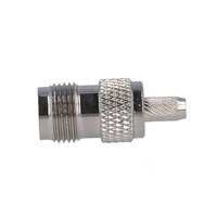 TNC Female Plug Straight Crimped For Cable RG58