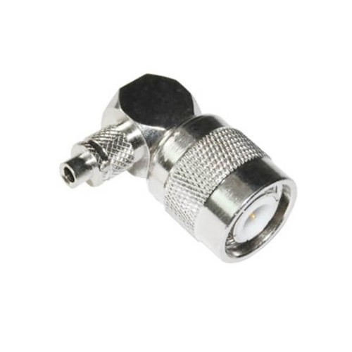 TNC Male Crimp Connector RG6 Angled For Cable By 3AN TELECOM PRIVATE LIMITED