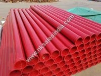 Red Putz Concrete Pump Pipeline
